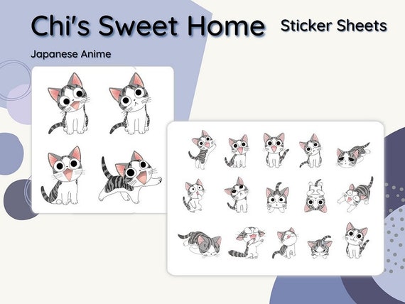 Cat dorm room stickers - Cute planner stickers - Cat stickers – My Sweet  Paper Card