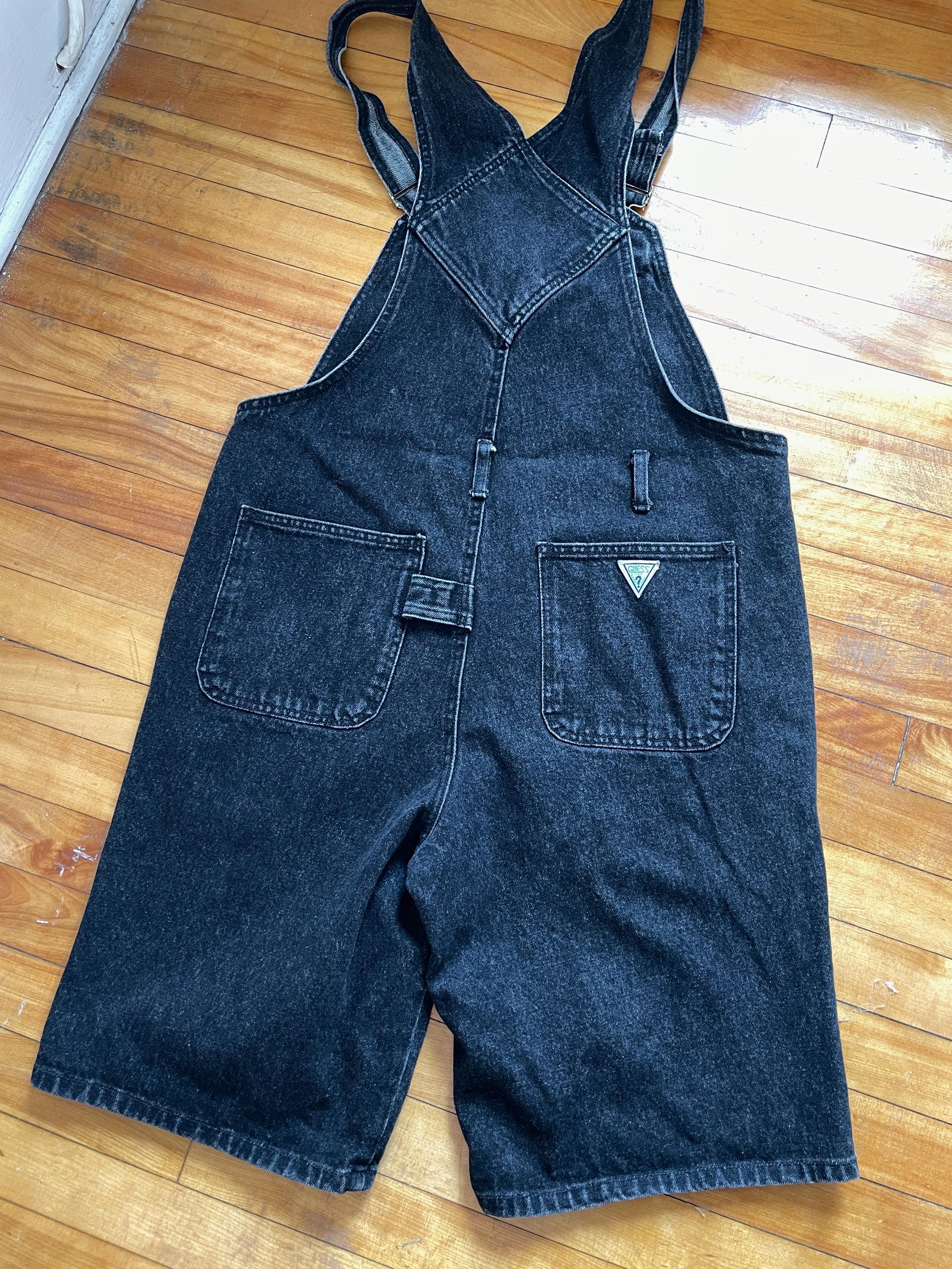 1990s Mens Guess Denim Overalls. S - Etsy
