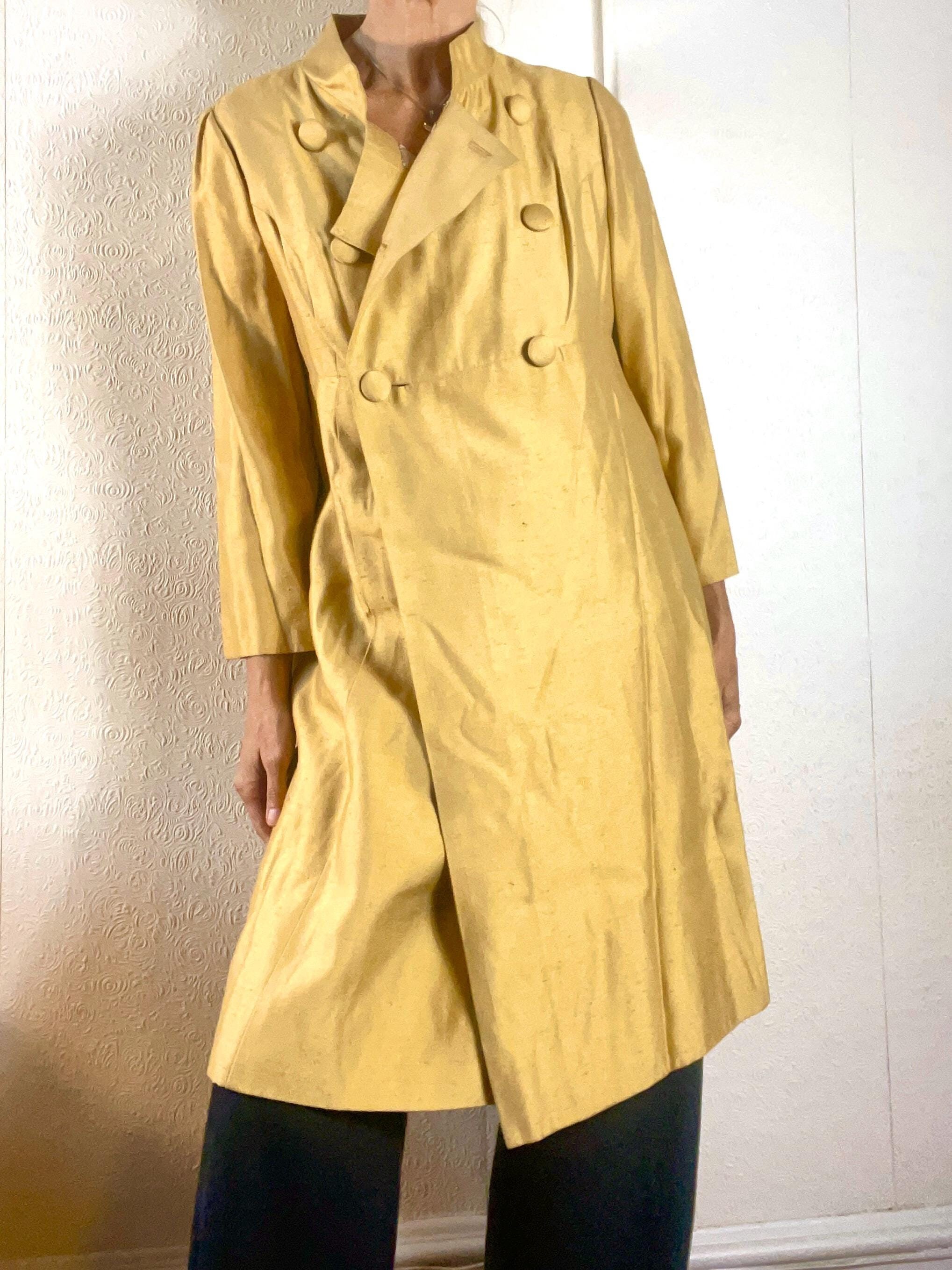 Mao Collar Coat - Etsy