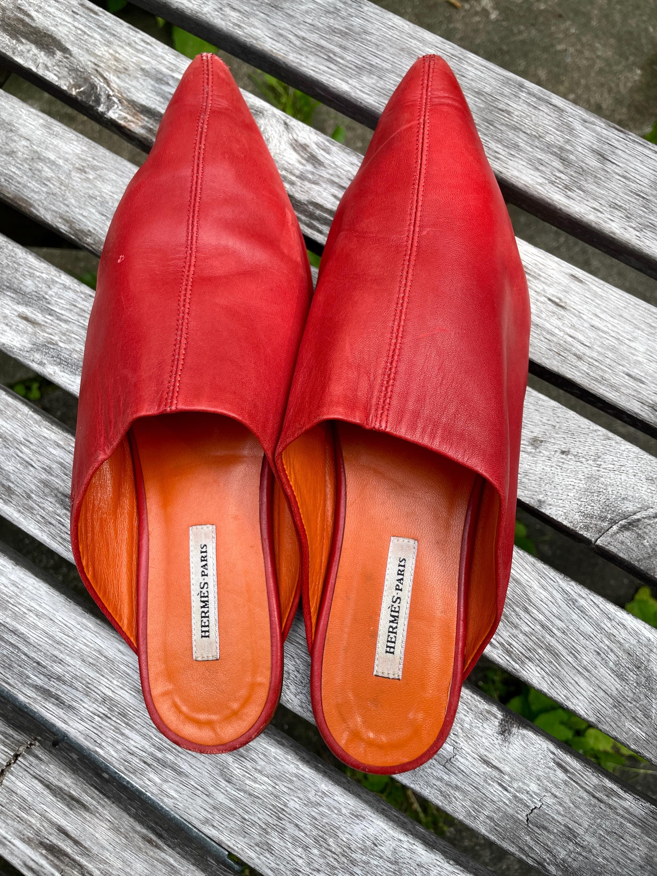 Hermes vintage shoes - Etsy 日本