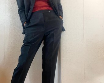 Veste Sport Henry Poole Savile Row En Cachemire Pur 100%, Tweed Midnight Blue, Taille 50R, état Parfait !