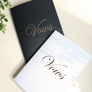 Wedding vows books, Vows journal, Wedding vows notebooks, Marriage vows, Handmade books, Wedding vows