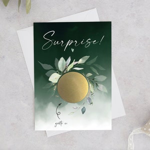 Carte à gratter, Carte annonce à gratter, Annonce de grossesse, Demande parrain marraine, Demande en mariage