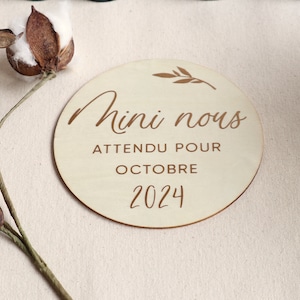 PASTILLE DE BOIS - annonce bébé