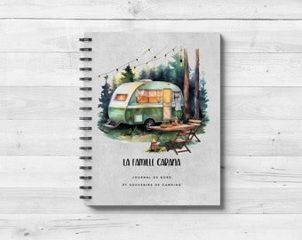 Camping Journal - Logbook - Camping Memory Book - Travel Memories