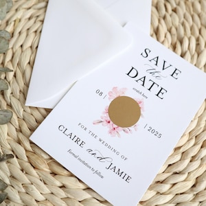 Scratch Off - Wedding - Save the Date