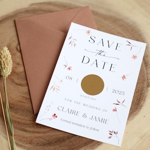 Scratch Off - Wedding - Save the Date