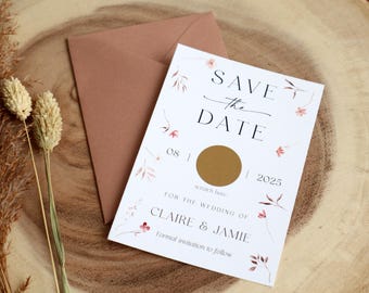 Scratch Off - Wedding - Save the Date