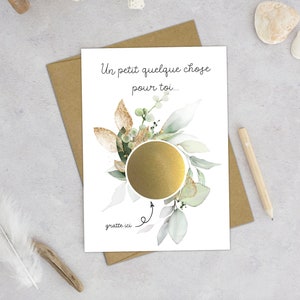 Carte à gratter, Carte annonce à gratter, Annonce de grossesse, Demande parrain marraine, Demande en mariage