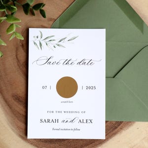 Scratch Off - Wedding - Save the Date