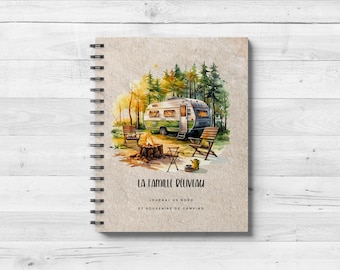 Camping Journal - Logbook - Camping Memory Book - Travel Memories