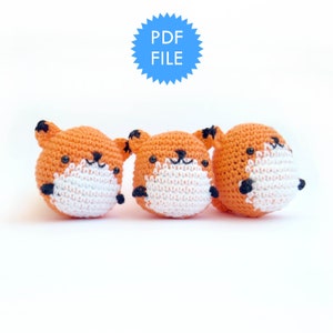 Schema uncinetto amigurumi, schema amigurumi in italiano volpe