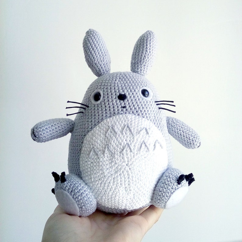 Тоторо амигуруми крючком схемы и описание