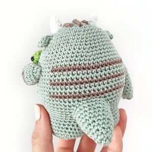 Sgrunfo the Swamp Monster Pattern, Halloween Crochet Pattern, Crochet ...