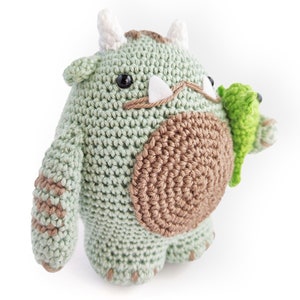 Sgrunfo the Swamp Monster Pattern, Halloween Crochet Pattern, Crochet ...