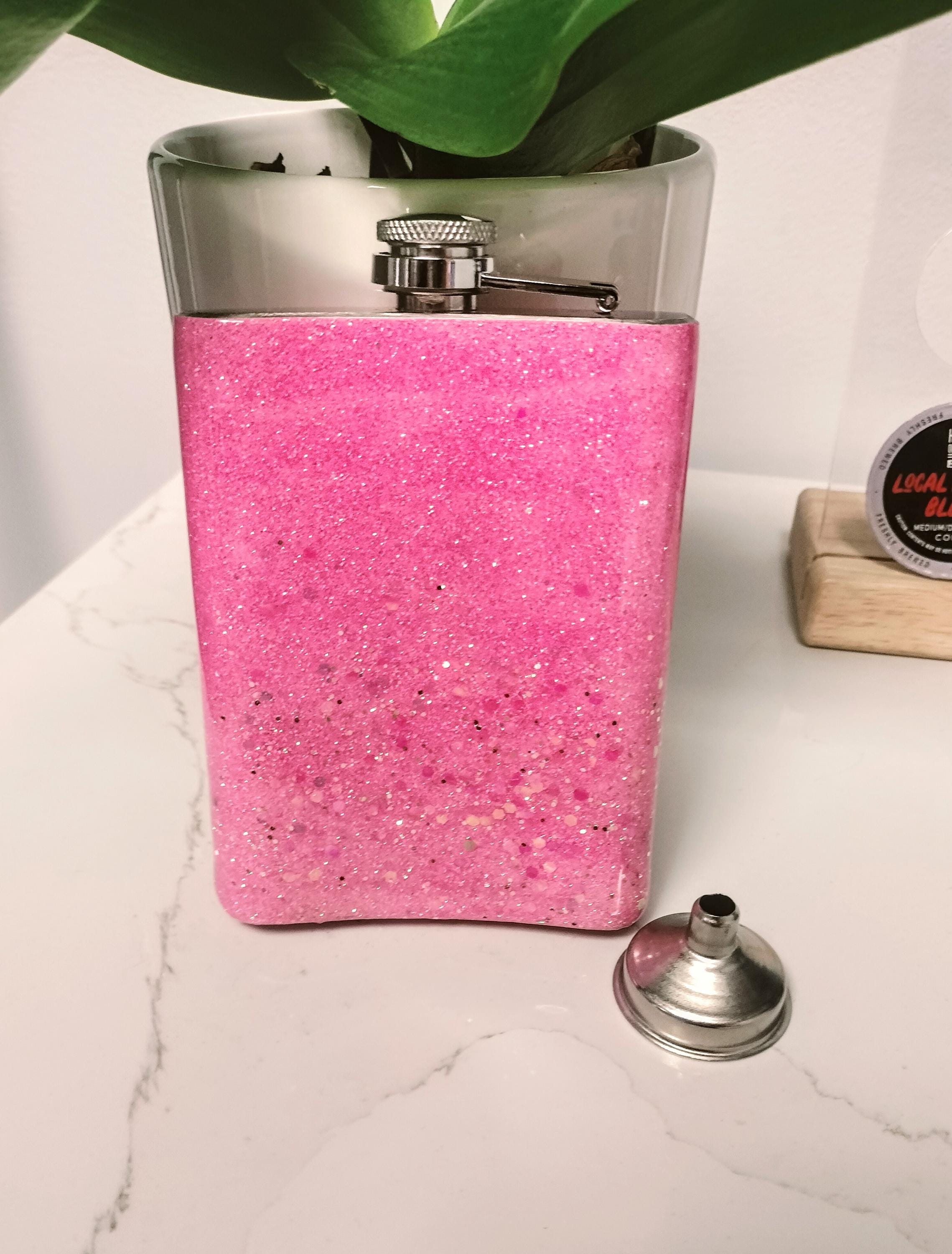 Glitter Custom Flasks - Etsy