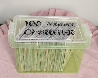 Kit de desafío de 100 sobres o sin kit