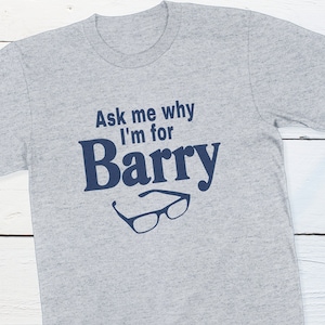 Vintage politieke campagne knop Barry Goldwater presidentiële campagne knop shirt retro jaren zestig Amerikaanse politiek shirt Republikeinse partij