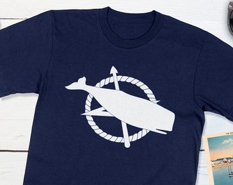 Nantucket Shirt Nantucket Town Flag T Shirt Nantucket Travel Gift Nantucket Island Flag Massachusetts Atlantic Ocean Whale Shirt Whaling