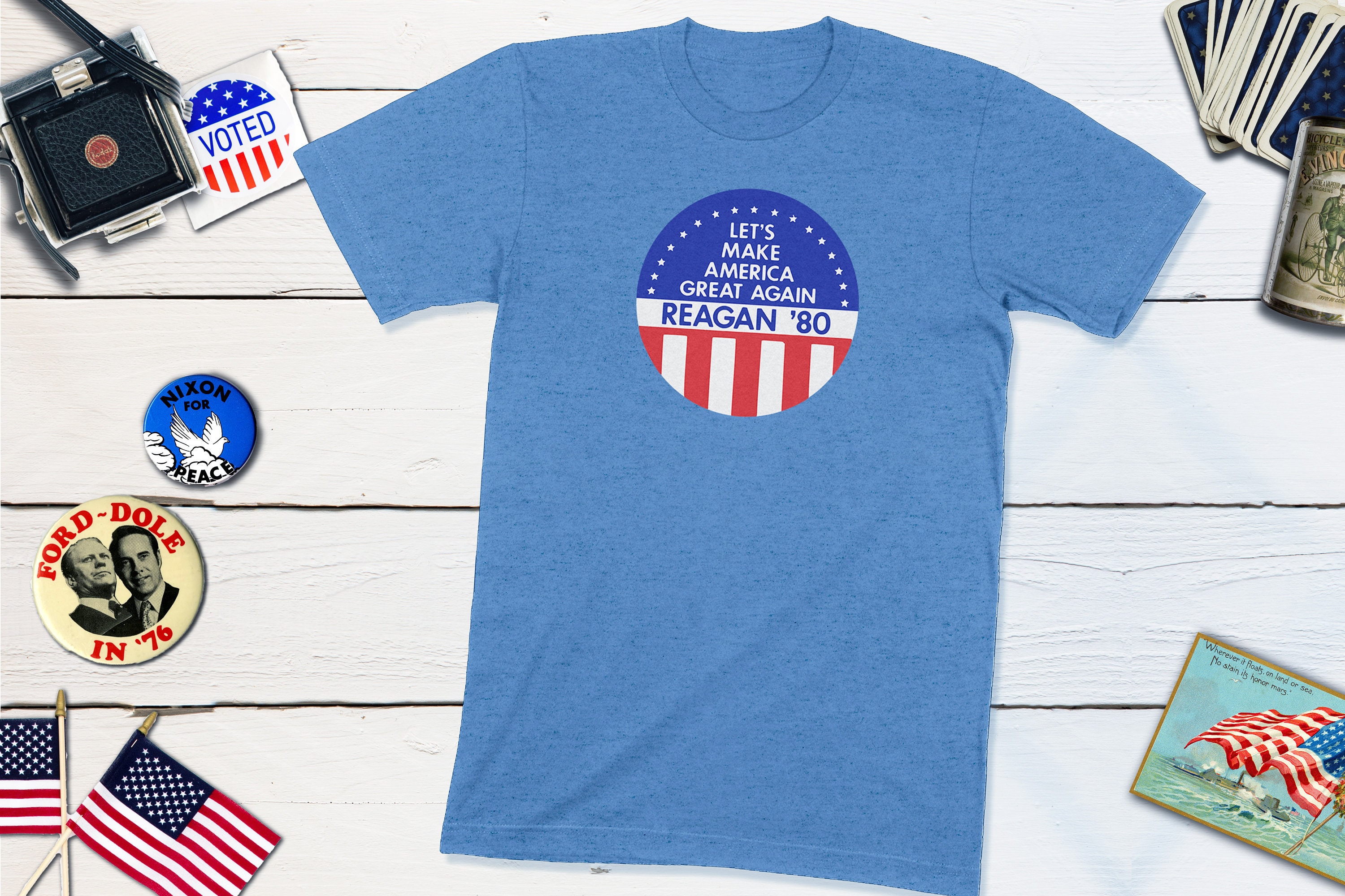 President Ronald Reagan 1980 Republican Campaign Sweatshirt