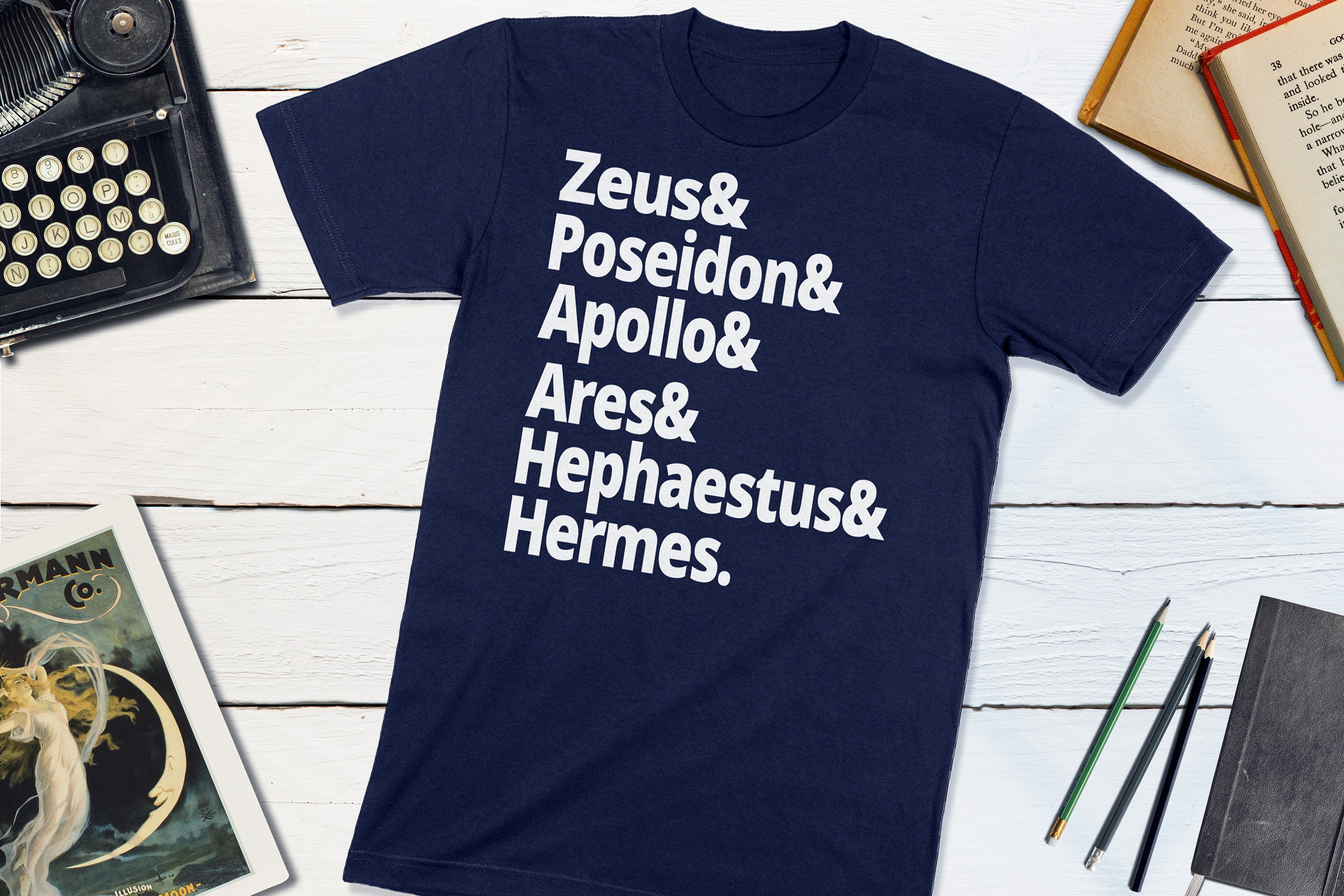 Greek Mythology Shirt Ancient Greek Gods Tshirt Zeus Etsy