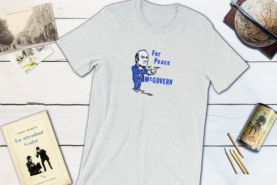 Retro Mcgovern Peace T-shirt for Peace 