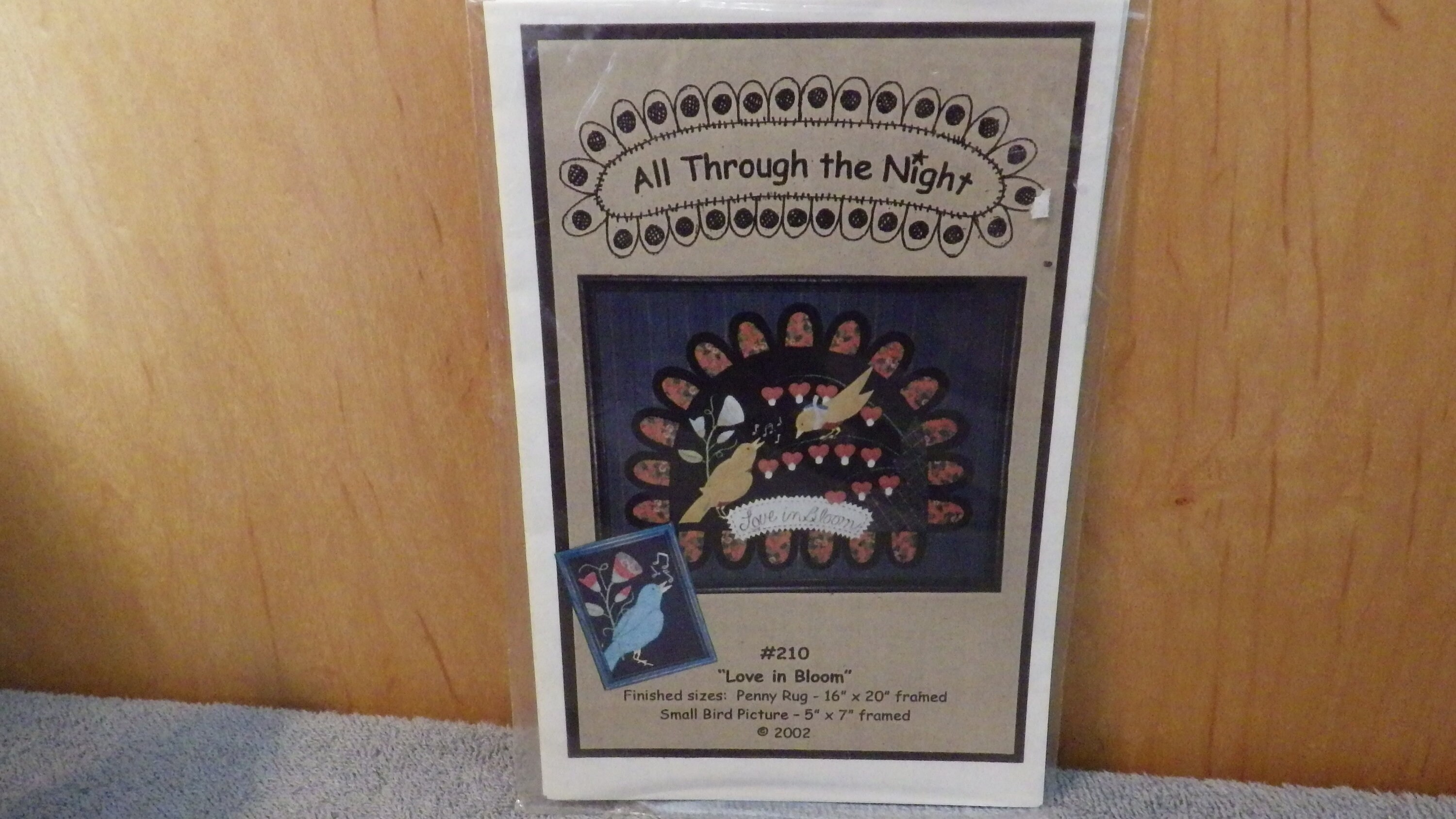 All Through The Night Folk Art Designs by Bonnie Sullivan Etsy