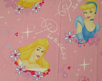 Vintage Disney Princess Twin flat sheet