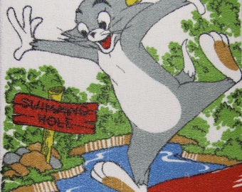 Vintage Tom and Jerry Towel