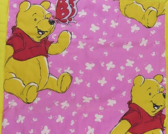 Vintage Winnie the Pooh small blanket or playmat