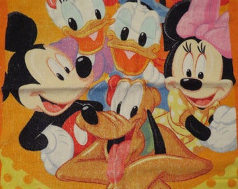 Vintage Mickey and Friends Towel