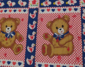 Vintage Teddy Bear small blanket