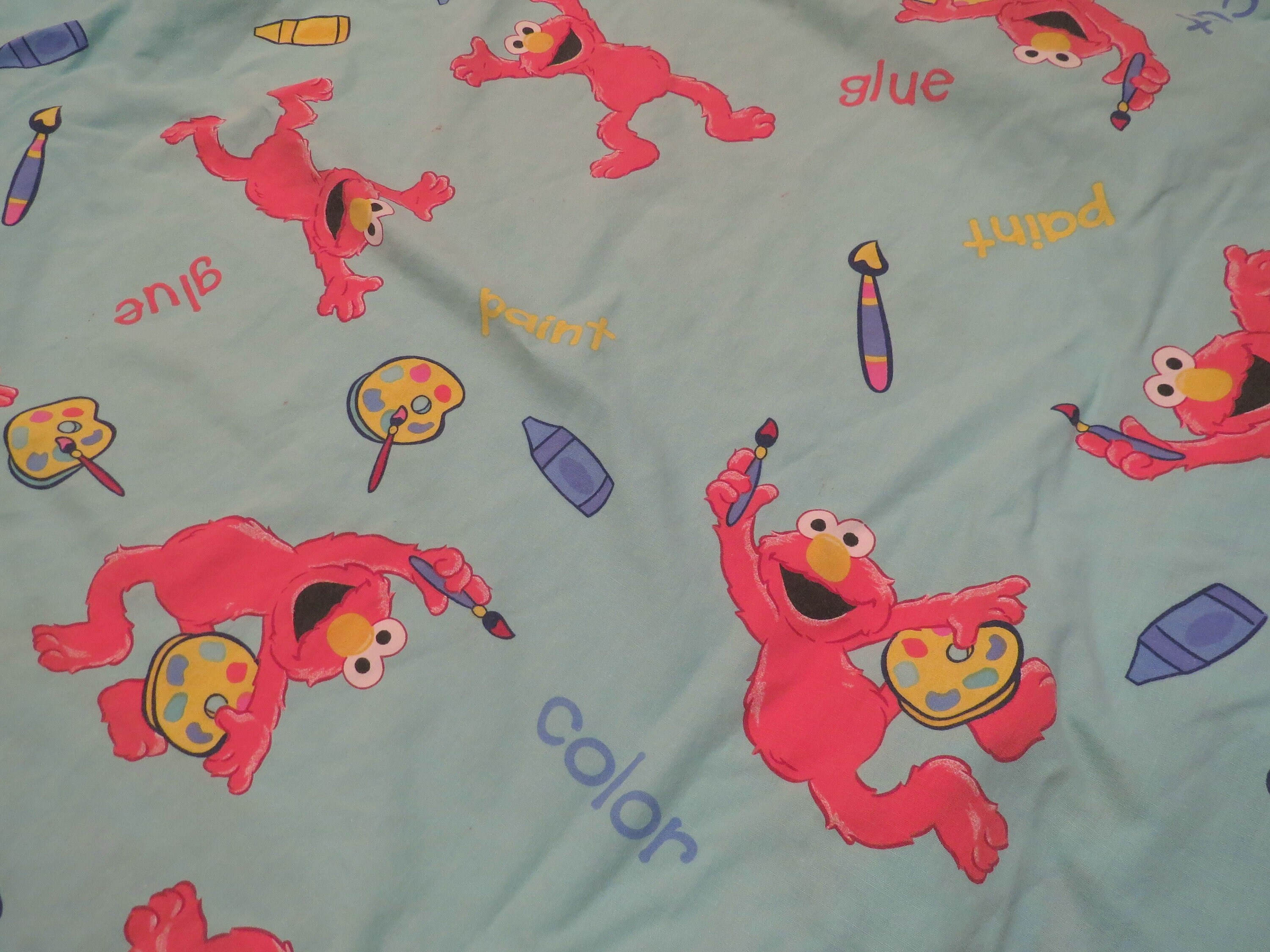 Elmo Crib Fitted Sheet