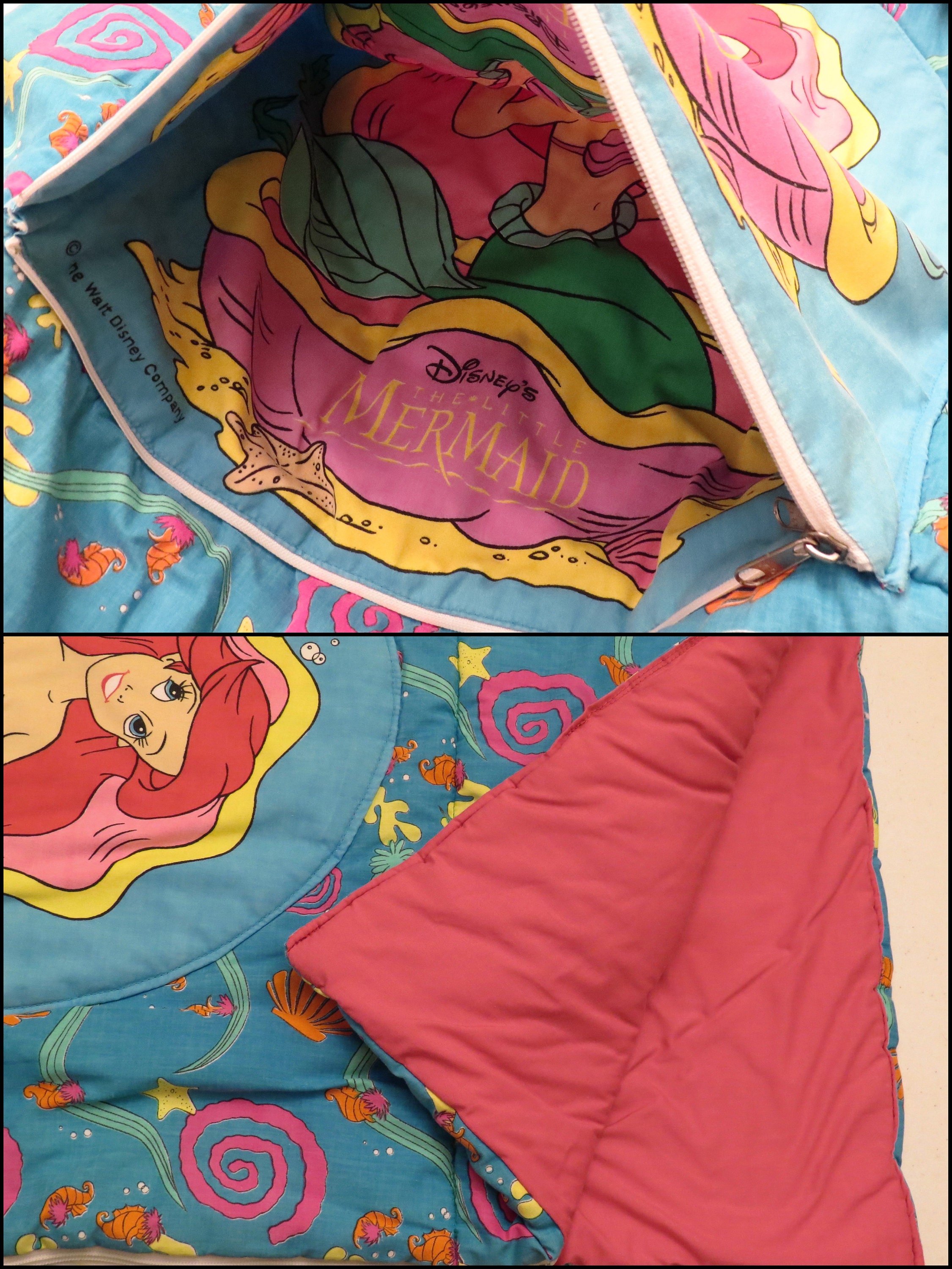 Vintage Little Mermaid Sleeping Bag Vintage Little Mermaid Sleeping Bag