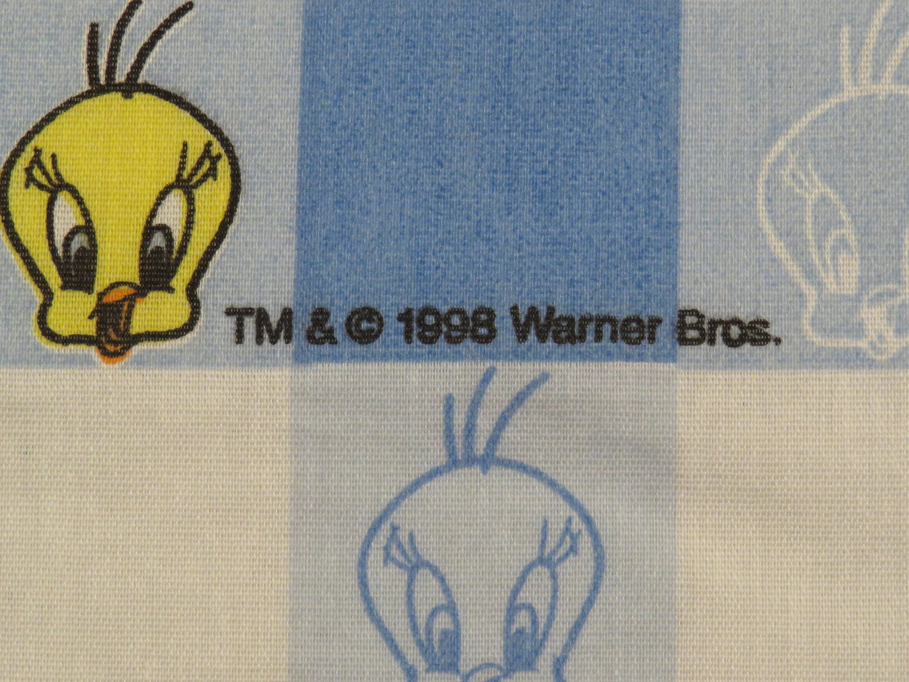 Set of 2 Vintage Tweety Bird valances