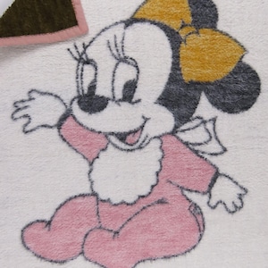 Vintage Minnie Mouse Biederlack small blanket