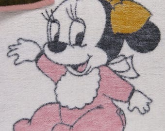 Vintage Minnie Mouse Biederlack small blanket
