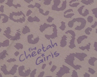 Vintage Cheetah Girls Twin fitted sheet