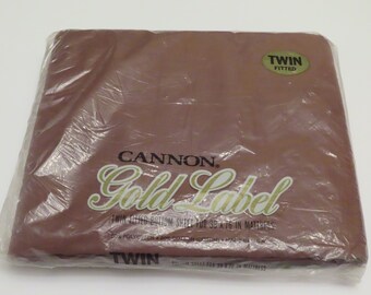 Vintage Cannon Twin fitted sheet -New in package