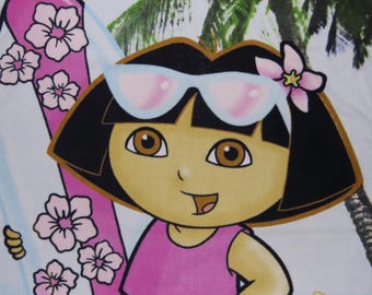 Vintage Dora the Explorer beach towel