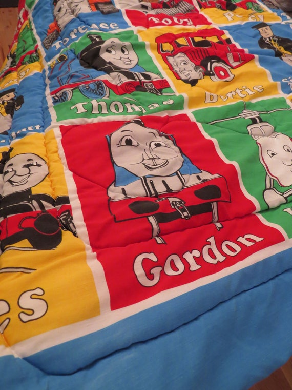 Vintage Thomas The Tank Engine Twin Comforter Etsy
