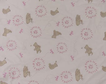 Classic Winnie the Pooh crib fitted sheet