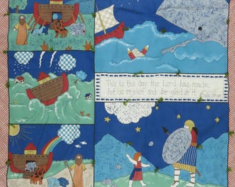 Vintage Bible Stories small blanket