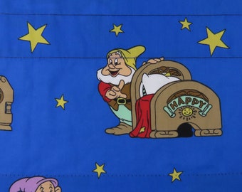 Vintage Snow White and the Seven Dwarfs Valance