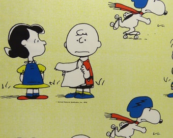 Vintage Peanuts Twin coverlet