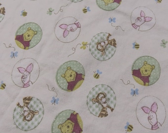 Vintage Winnie the Pooh receiving blanket