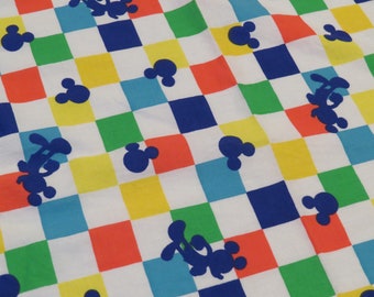 Vintage Mickey Mouse Crib fitted sheet