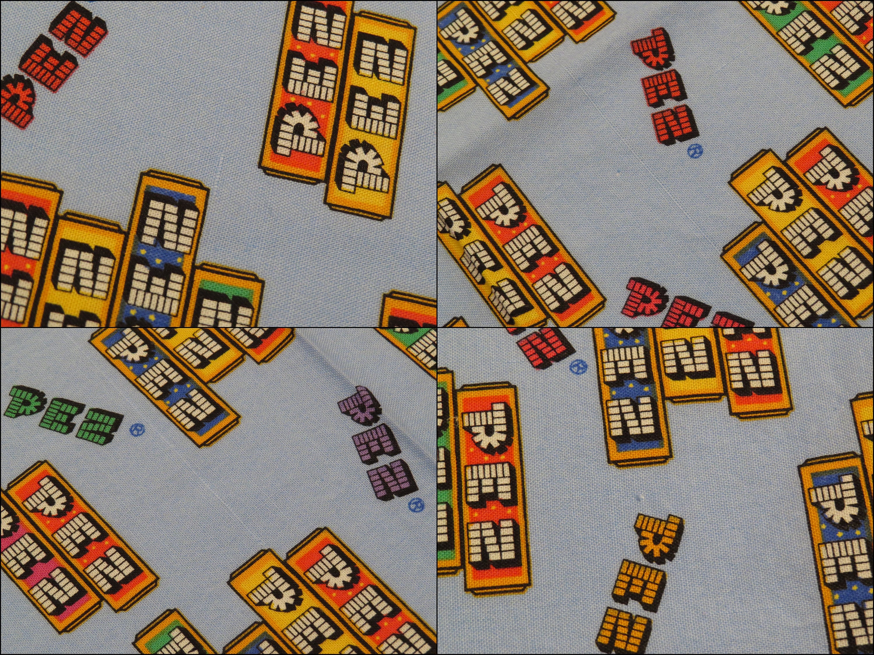 Pez Candy fabric from 2009 about 1.3 yards