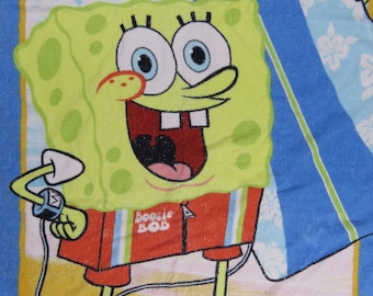 Vintage Spongebob Squarepants towel