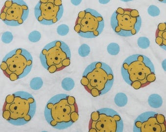 Vintage Winnie the Pooh receiving blanket
